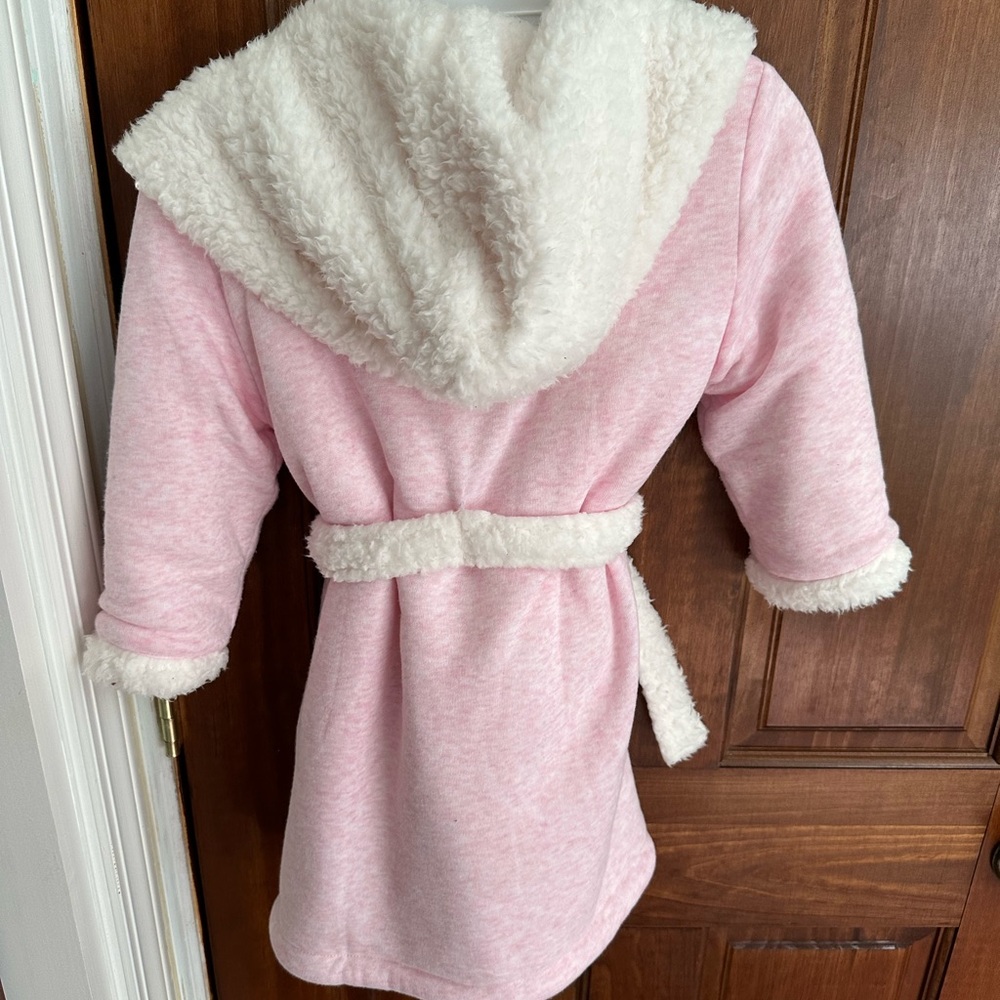 Pottery Barn Kids Pink Sherpa Bathrobe - Picture 3 of 3